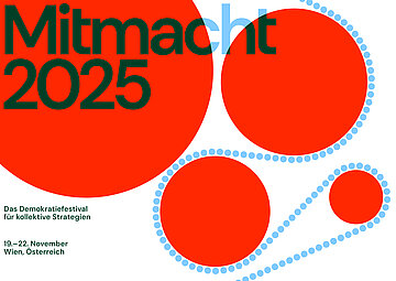 An image shows the details of the event alongside a background of red, interconnected circles