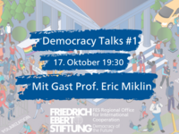 FES Democracy Talk #1 with Eric Miklin at FES Office Vienna