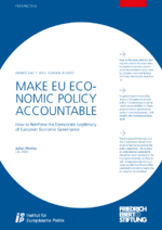 Make EU economic policy accountable