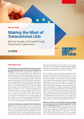 Making the most of transnational lists